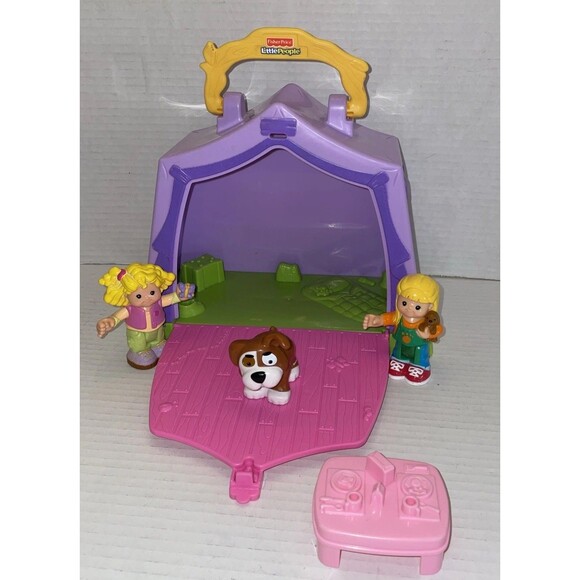 Fisher Price Little People Sarah Lynn and Her Camping Adventure 2007 Figures Lot - Picture 5 of 16